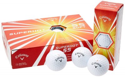 Superhot 55 Callaway golf balls