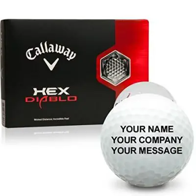 Hex Diablo Personalize Callaway golf balls