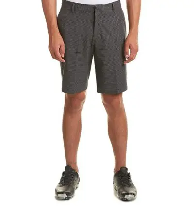 2017 Woven Stripe dark grey golf shorts by Nike