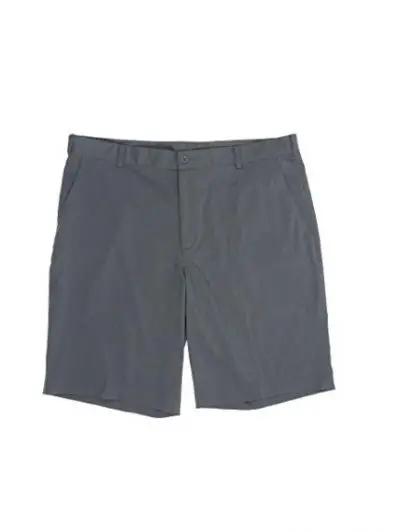 Flat Front dark grey golf shorts by Nike