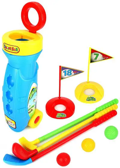 Velocity golfing toys