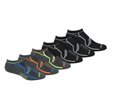 Saucony Men’s Multi-Pack Performance Comfort Fit