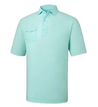 6. Athletic Fit Solid Pique Self Collar