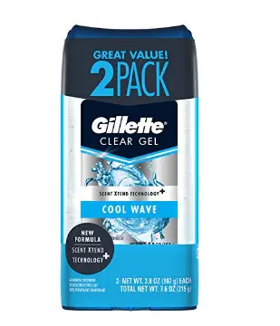 5. Gillette Clear Gel