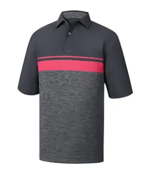 2. Lisle Color Block Space Dyed Self Collar