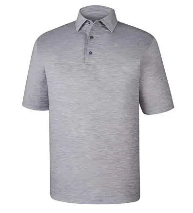 1. Lisle Space Dyed Self Colar Polo