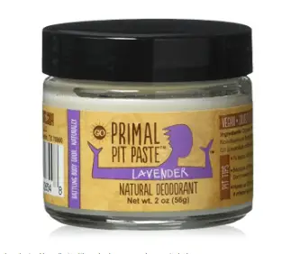 1. Primal Pit Paste Deodorant