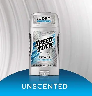 7. Speed Stick Power (Unscented)