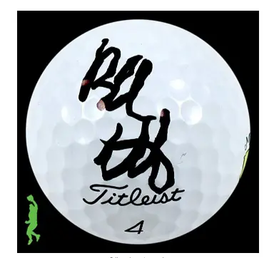 Bubba Watson Authograph Signed on Titleist Golf Ball
