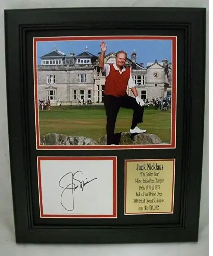 Jack Nicklaus Signed Photo