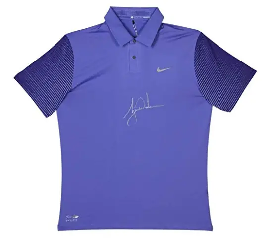 Tiger Woods Autographed Nike Polo