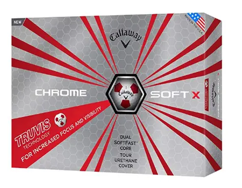Callaway Chrome Soft X best golf balls for high handicappers