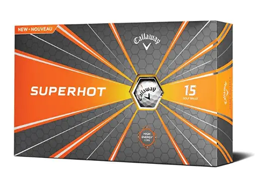 Callaway Superhot Bold best golf balls for distance