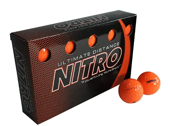 Nitro Ultimate Distance beginner's golf balls