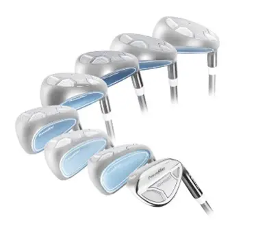 Power Built EX-550 Hybrid Iron Set golf clubs for senior ladies