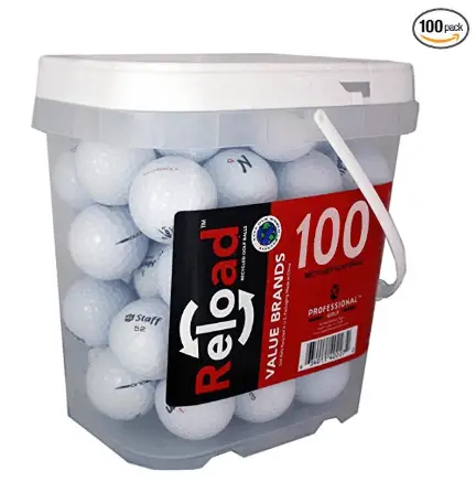 best budget golf balls by Reload 