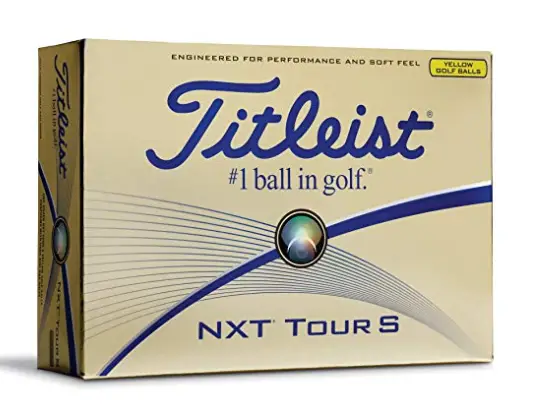 golf balls for slow swing speeds Titleist NXT Tour S