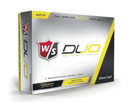 Wilson Staff Duo balls for beginners