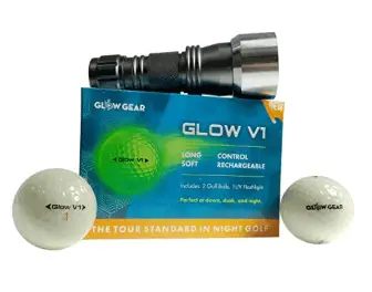 Glowing Golf Ball