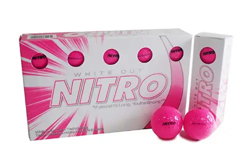 Nitro Peak Performance White Out women golf ball