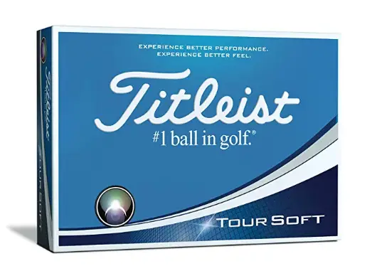 Titleist Tour Soft best golf balls for women reviewed 