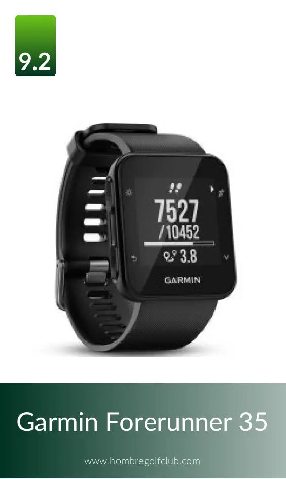 garmin forerunner 35 golf app